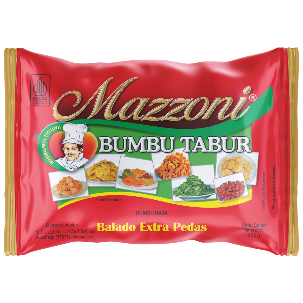 Bumbu Tabur Balado Ekstra Pedas