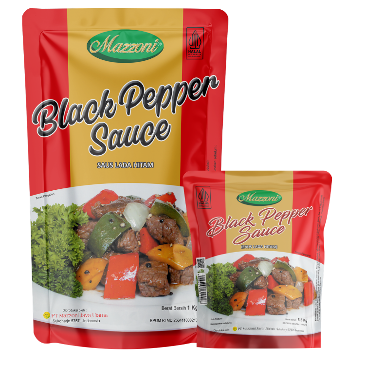 Saus Black Pepper (Lada Hitam)