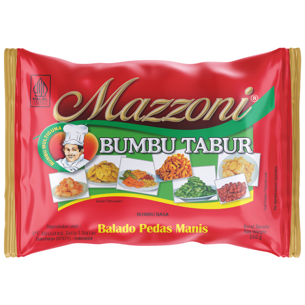 Bumbu Tabur Balado Pedas Manis